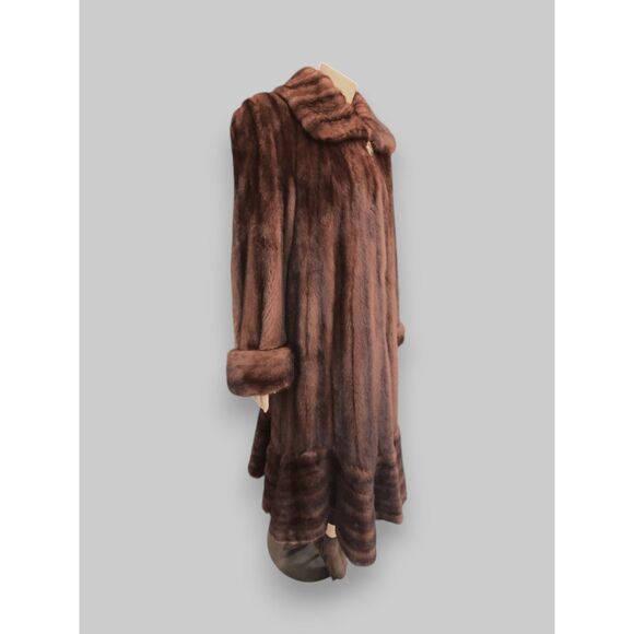 Wild Type Mink Coat -Large - Picture 5 of 11
